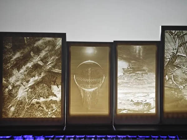 Plaque en relief The Wandering Earth