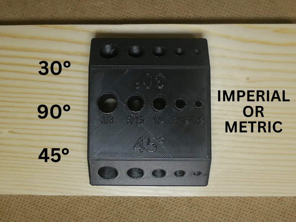 Drill Bit Guide | Drill Angle Guide by Justquickmake MakerWorld ...