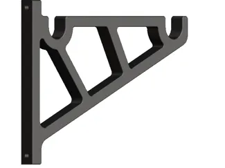 Filament spool shelf