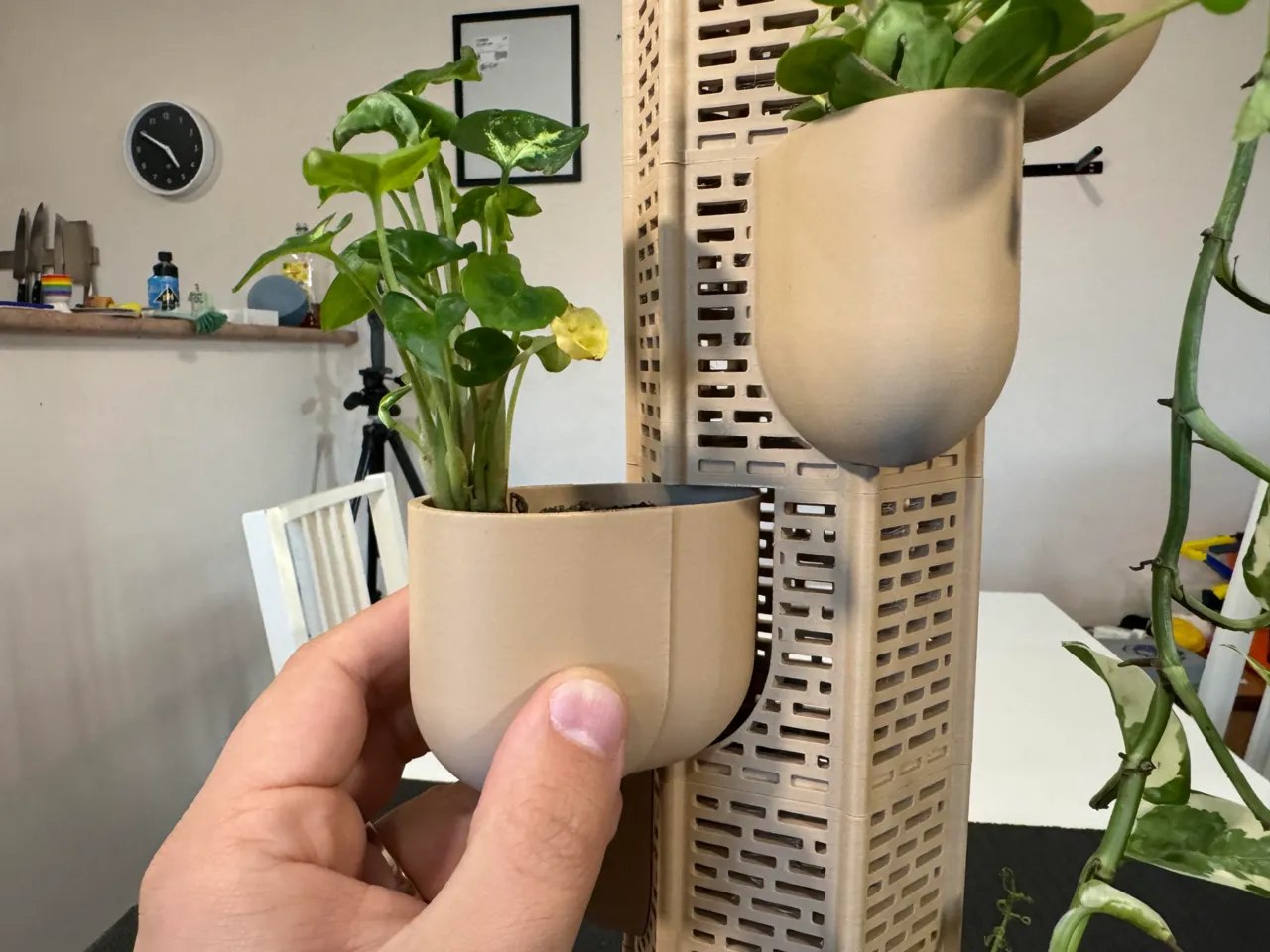 Sheikah Tower Planter from Zelda BotW view 3