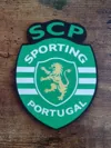 4 Sporting CP coasters 4 colors, .2mm layers. Clean your bed