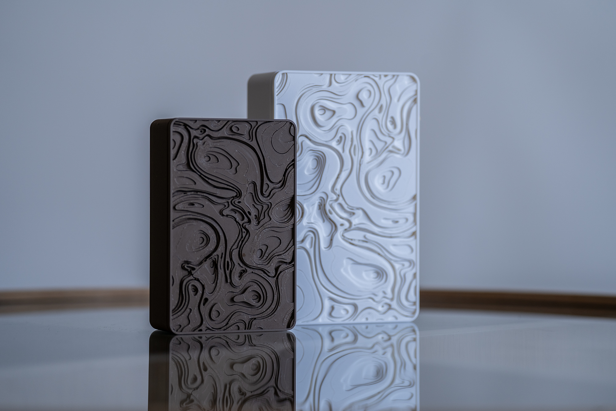Miniatura 2 do modelo 3D 个性收藏盒系列-流水纹
