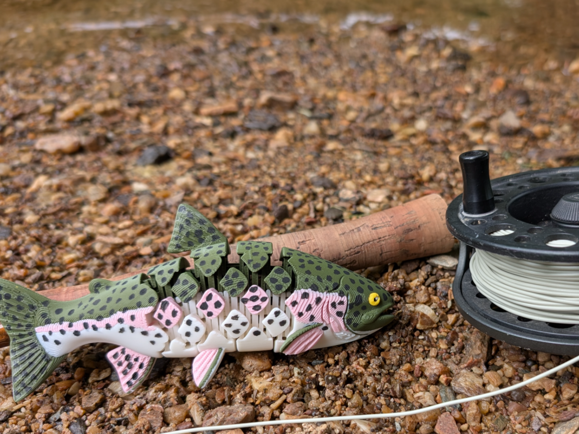 Articulated Rainbow Trout