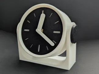 Minimalistic Desk Clock (Adjustable Angle)