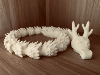 Articulated Christmas Dragon