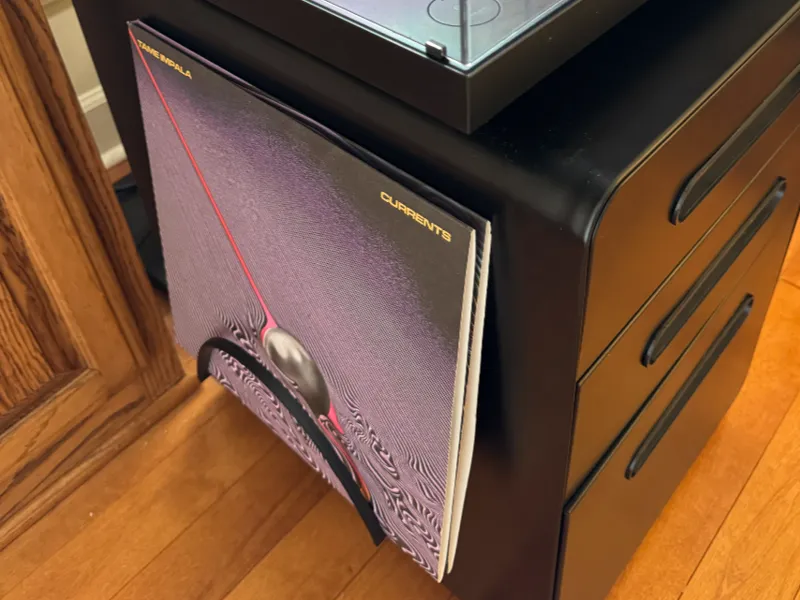 Magnetic Record Stand Holder