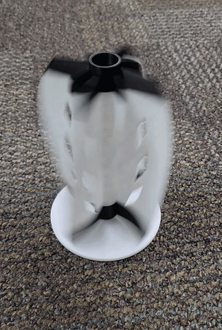 Tabletop Spiral Wind Spinner