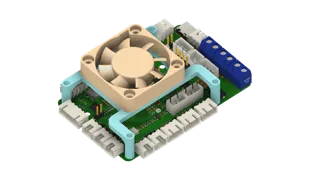 BTT SKR Pico / RPi 4010 Fan bracket 风扇支架