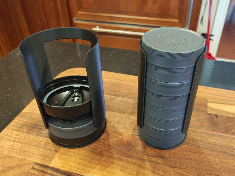 Mason jar lid organizers (regular and wide mouth)