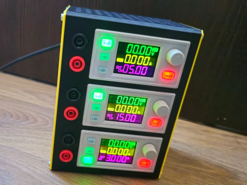 Three Channel Bench Power Supply