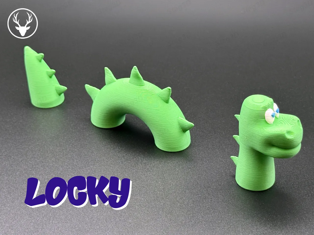 Locky - The fridge magnet view 4