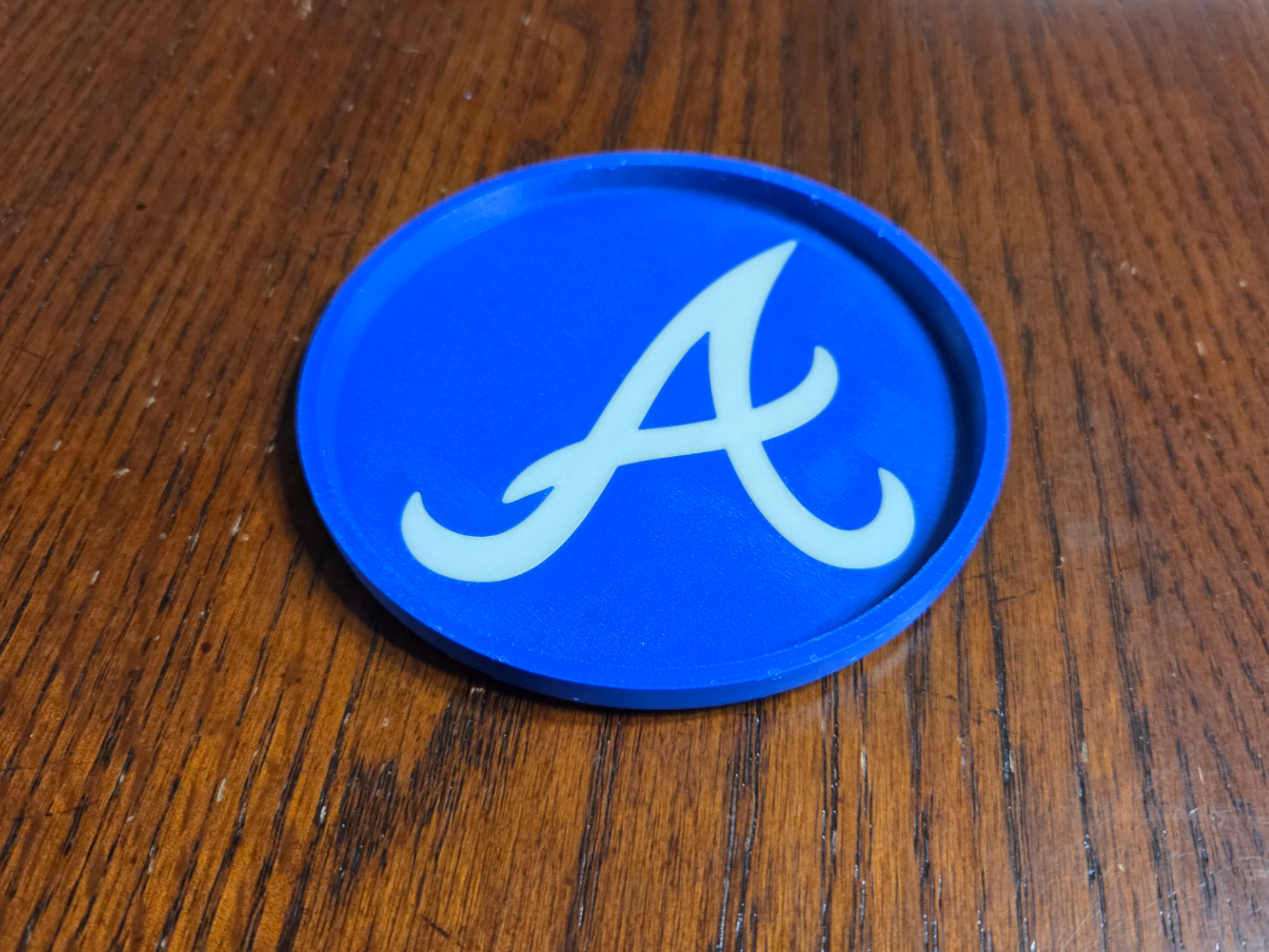 Atlanta Braves MLB Logo Coaster