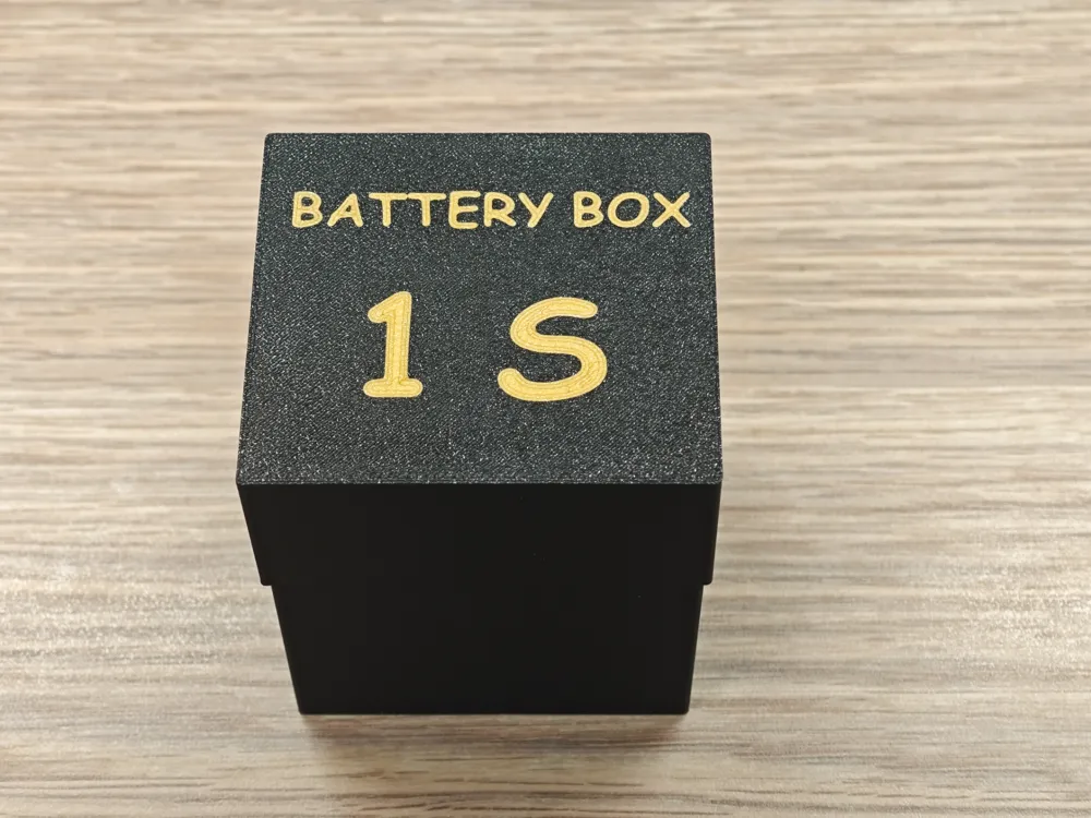 battery box for 18 pieces of 1S 550 mah battery by SeltinoCZ MakerWorld ...