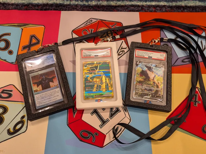 Graded Card Hanging Holder Protector
