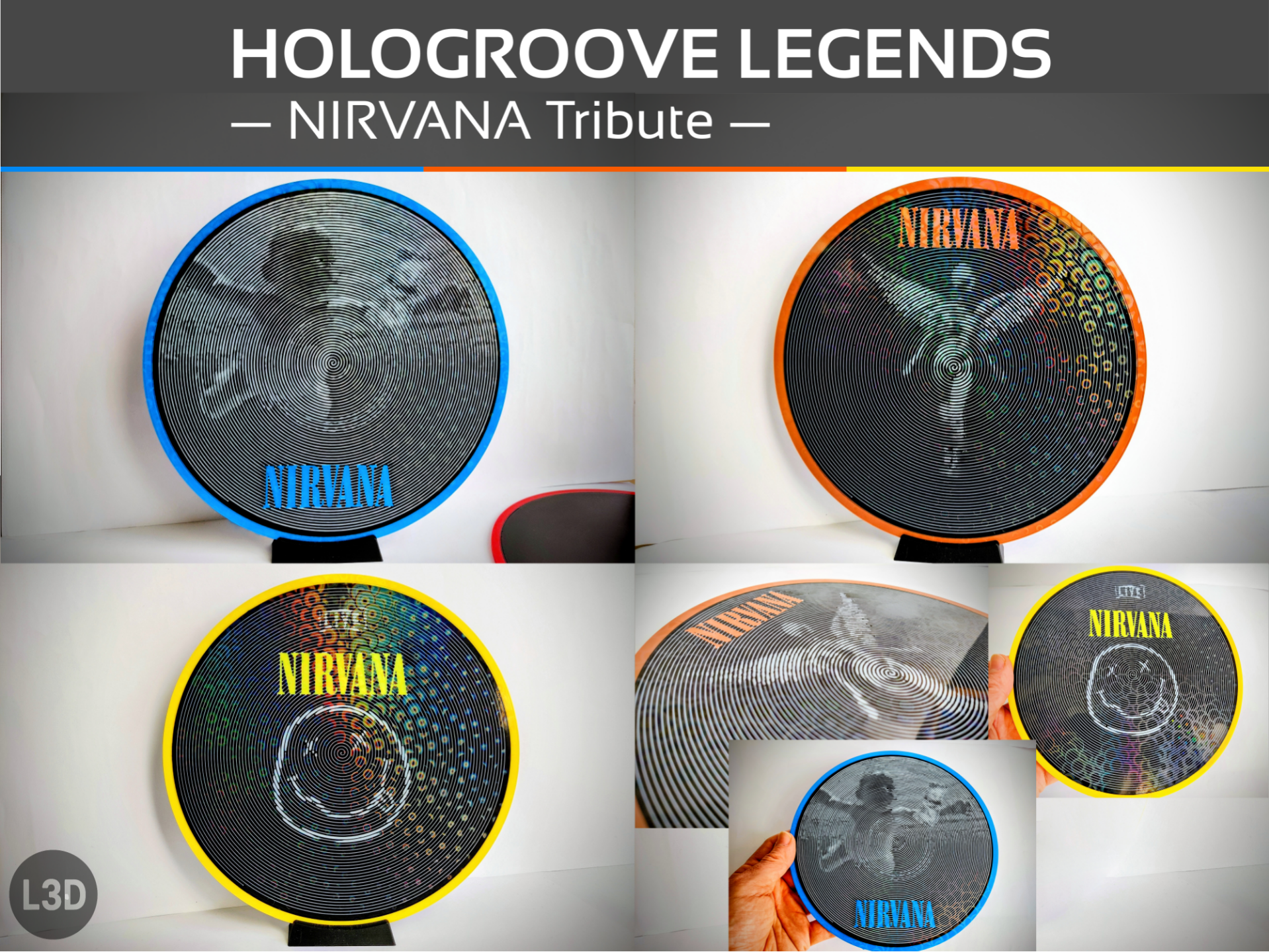 HoloGroove Legends - NIRVANA Tribute