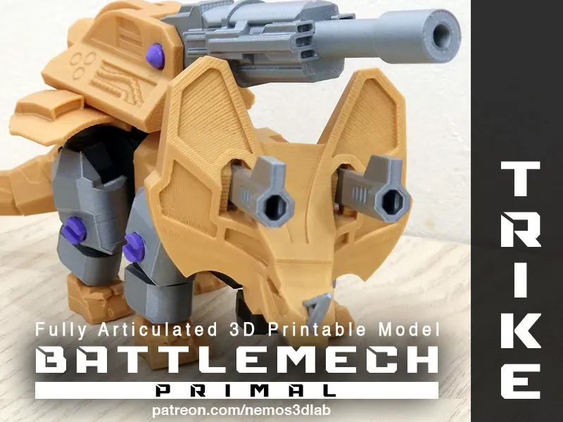 BattleMech Primal - Trike