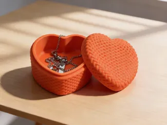 Knitted Heart Shape Gift Box | Valentine's Day