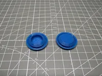 D20mmx1mm Chassis Plug 0.2mm layer, 2 walls, 15% infill