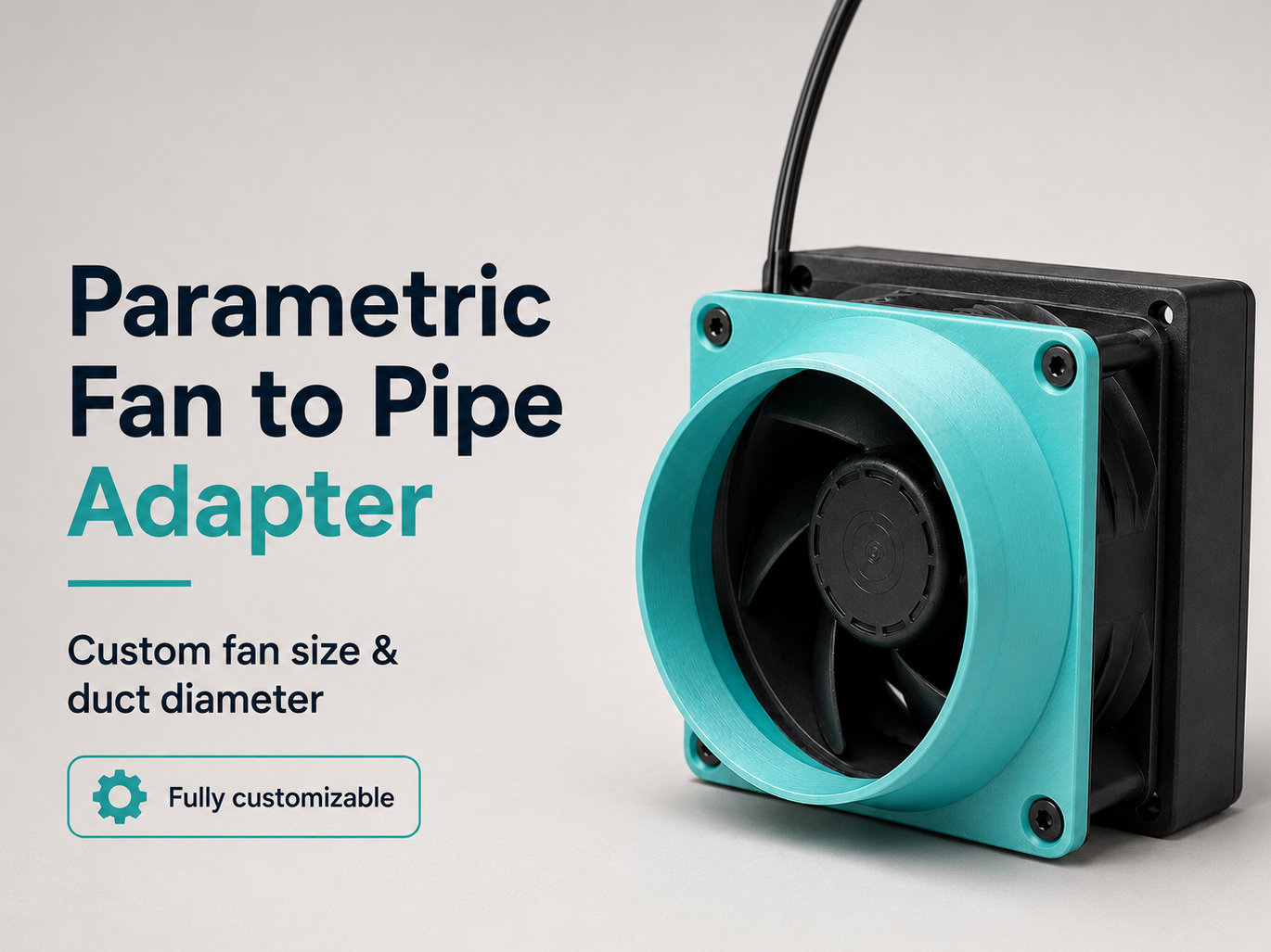 Fan to Duct Adapter