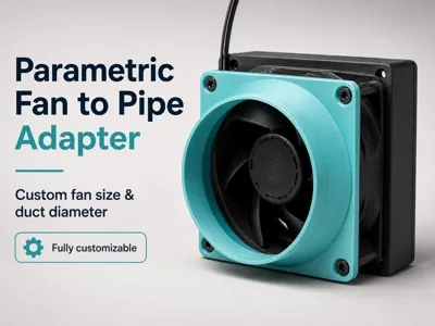 Fan to Duct Adapter