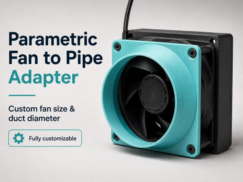Fan to Duct Adapter