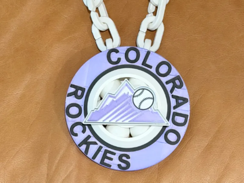 Colorado Rockies Spinner Chain