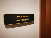your office wall sign - LEFT TO RIGHT