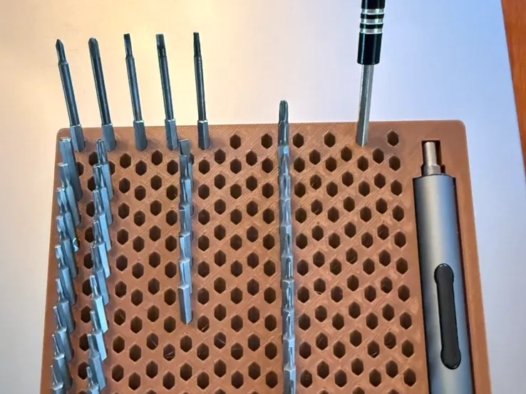 Electric Precision Screwdriver and Bit Holder