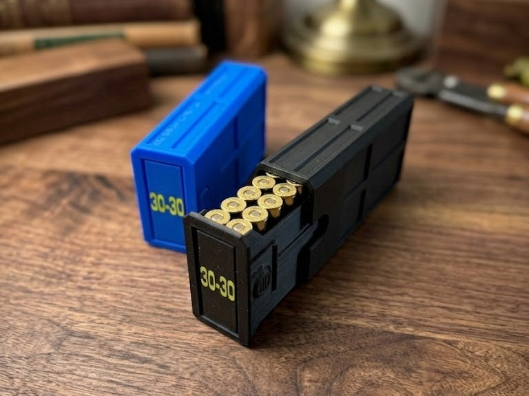Miniatura 1 do modelo 3D Stackable Ammo Box - 30-30 WIN- 20RD