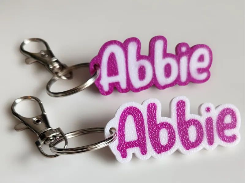 Abbie keychain 