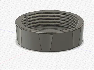 Tappo generico ISO M55x3