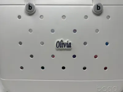 Bogg Bag Name Charm (Olivia)