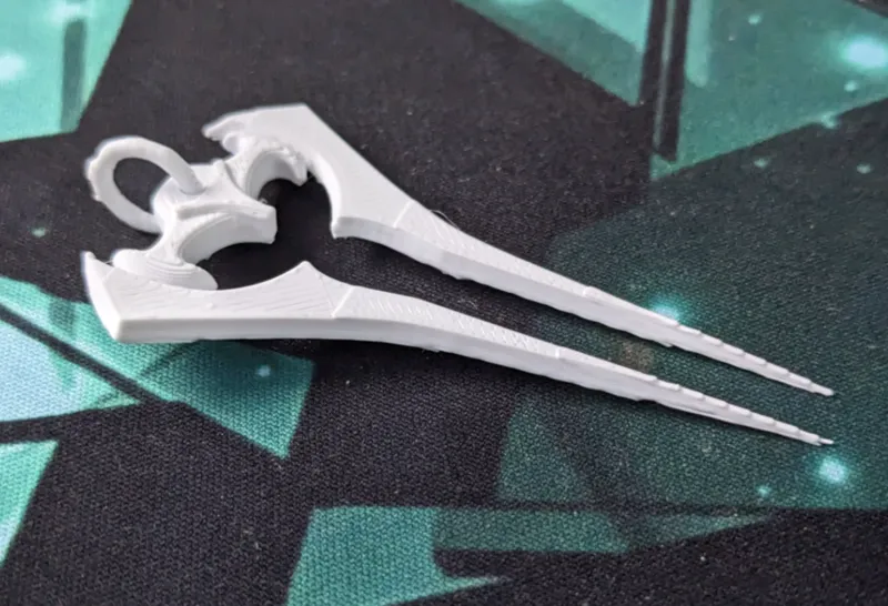 Halo Energy Sword Necklace/Keychain
