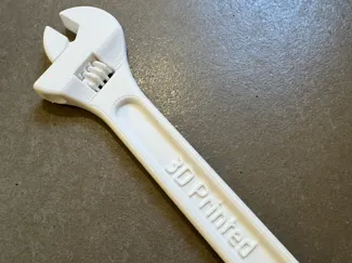 Fully assembled wrench