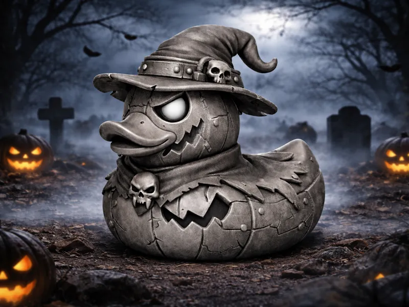 Morgana Quack - Spooky Witch Duck - Badeente
