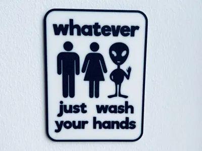 Toilet Sign