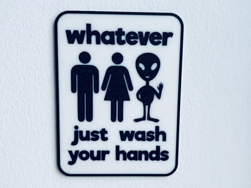 Toilet Sign