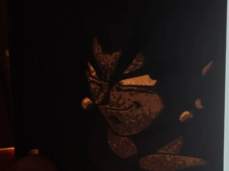 Vegito - Lithophane - Dragon Ball Z Art Plaque