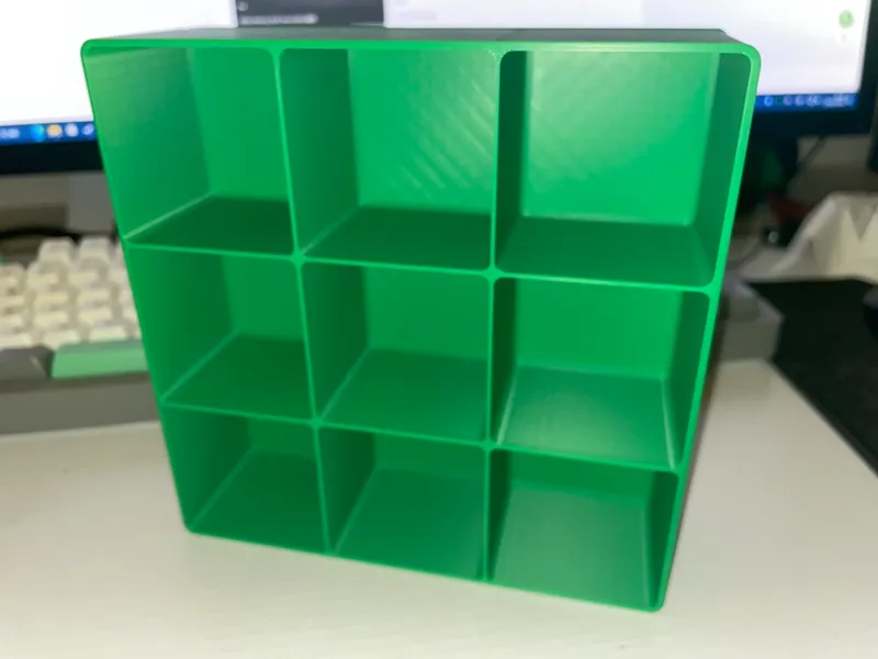 3x3 5cm cube box/3x3 5cm立方储物格