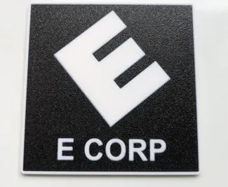 E Corp coaster - Mr. Robot