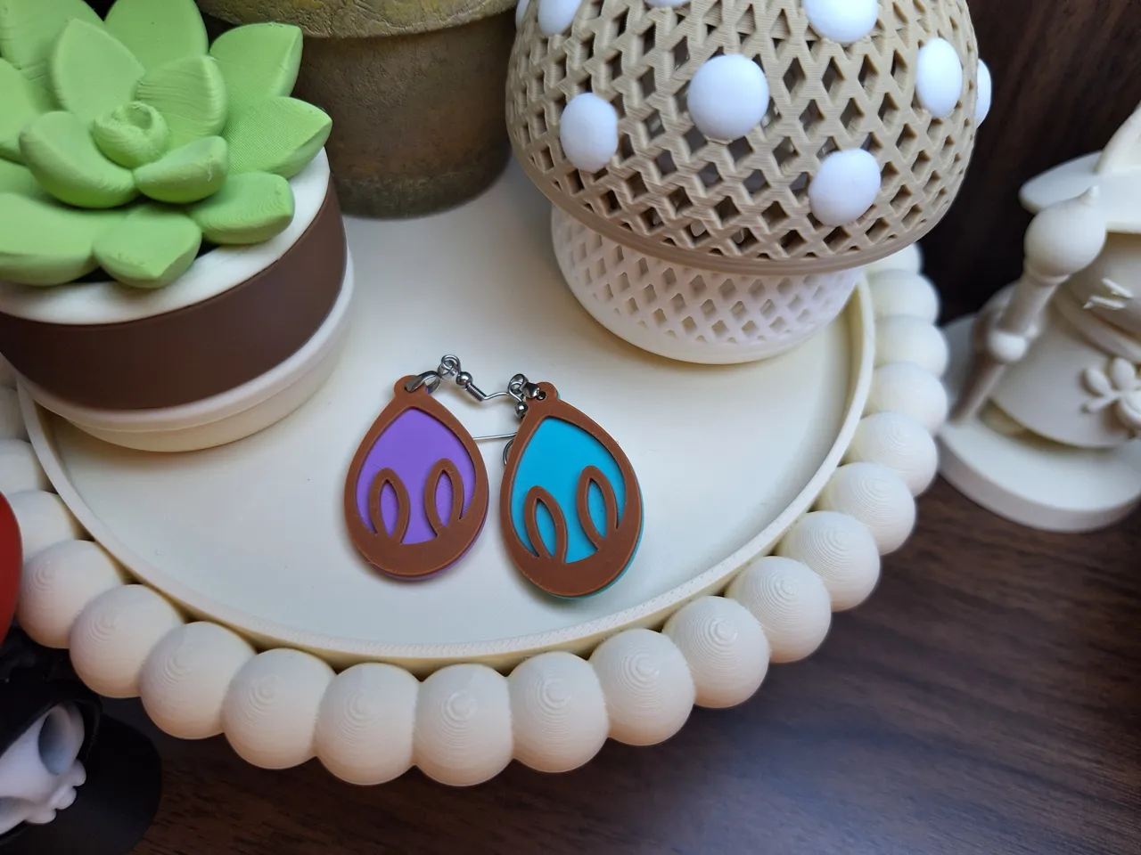 Bunny Ear Earrings view 2