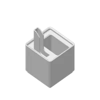 Support Gridfinity pour couteau Milwaukee Fastback — photo 2