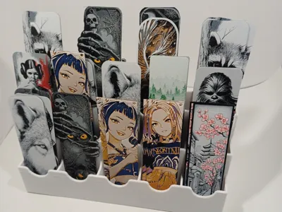 3D Printed Bookmark Display Stand