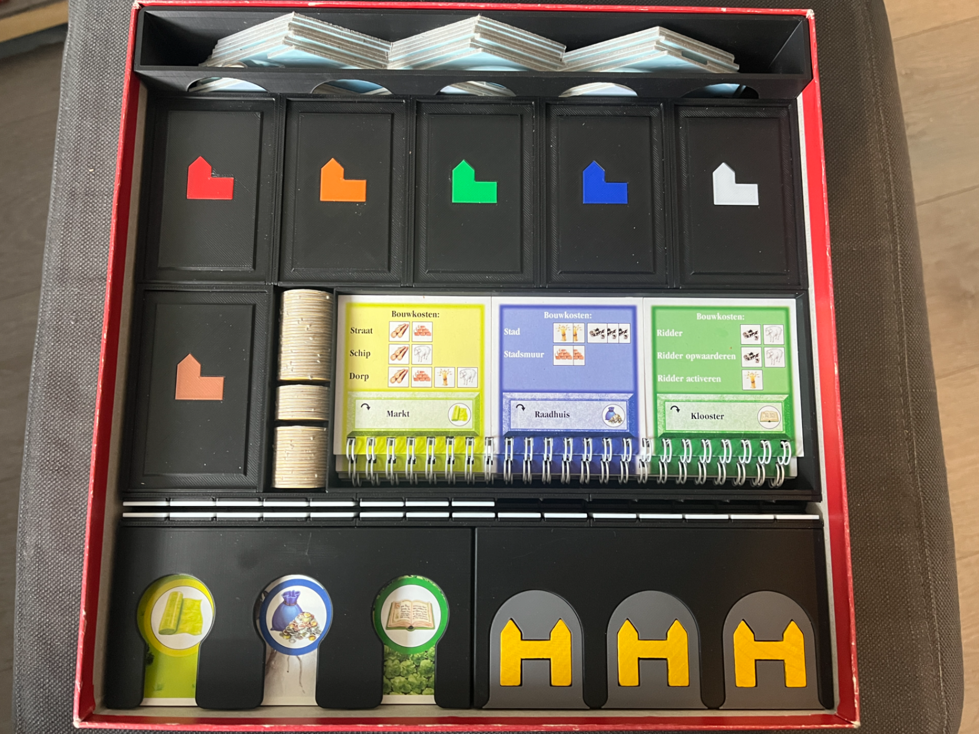 Settlers of Catan insert incl. expansions (wood)