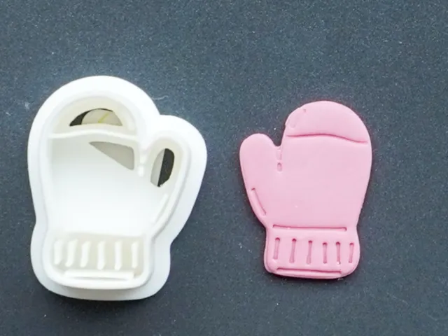 Mitten Polymer Clay Cutter Earrings Necklaces