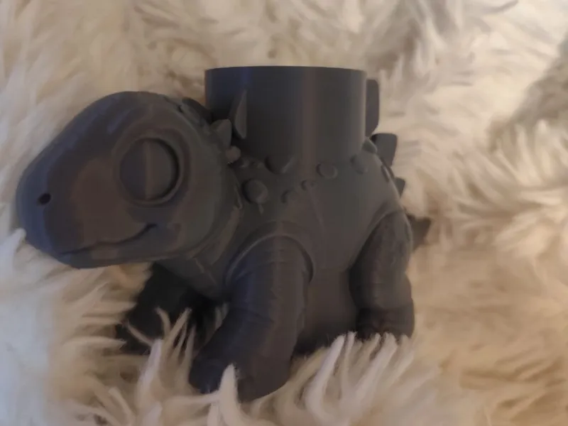 Steppi der Stegosaurus Stifte Becher