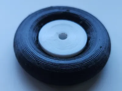 Small Wheels for RC Plane