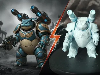 BLASTOISE SPACE MARINE