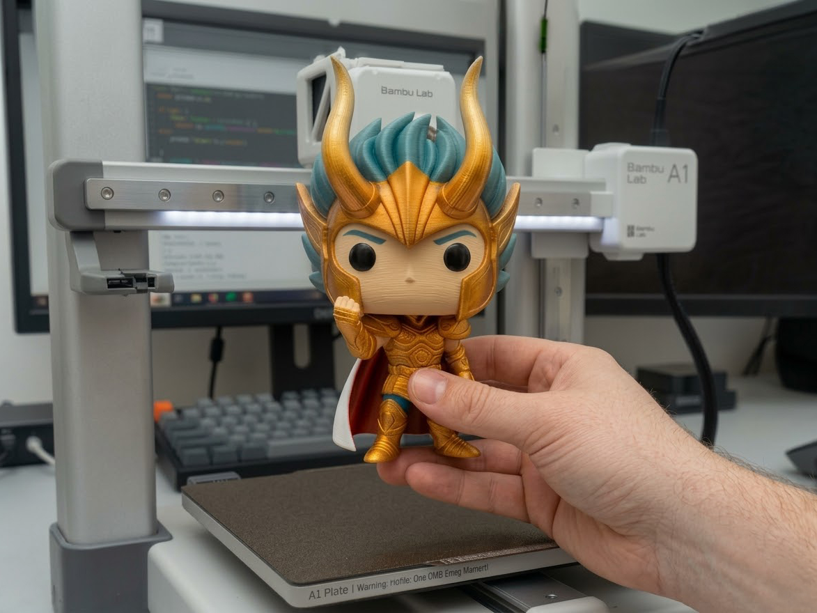 Shura de Capricórnio - Cavaleiro de Ouro FUNKO