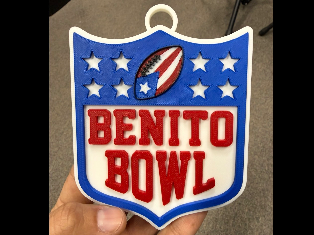 Benito Bowl Necklace Charm (Bad Bunny)